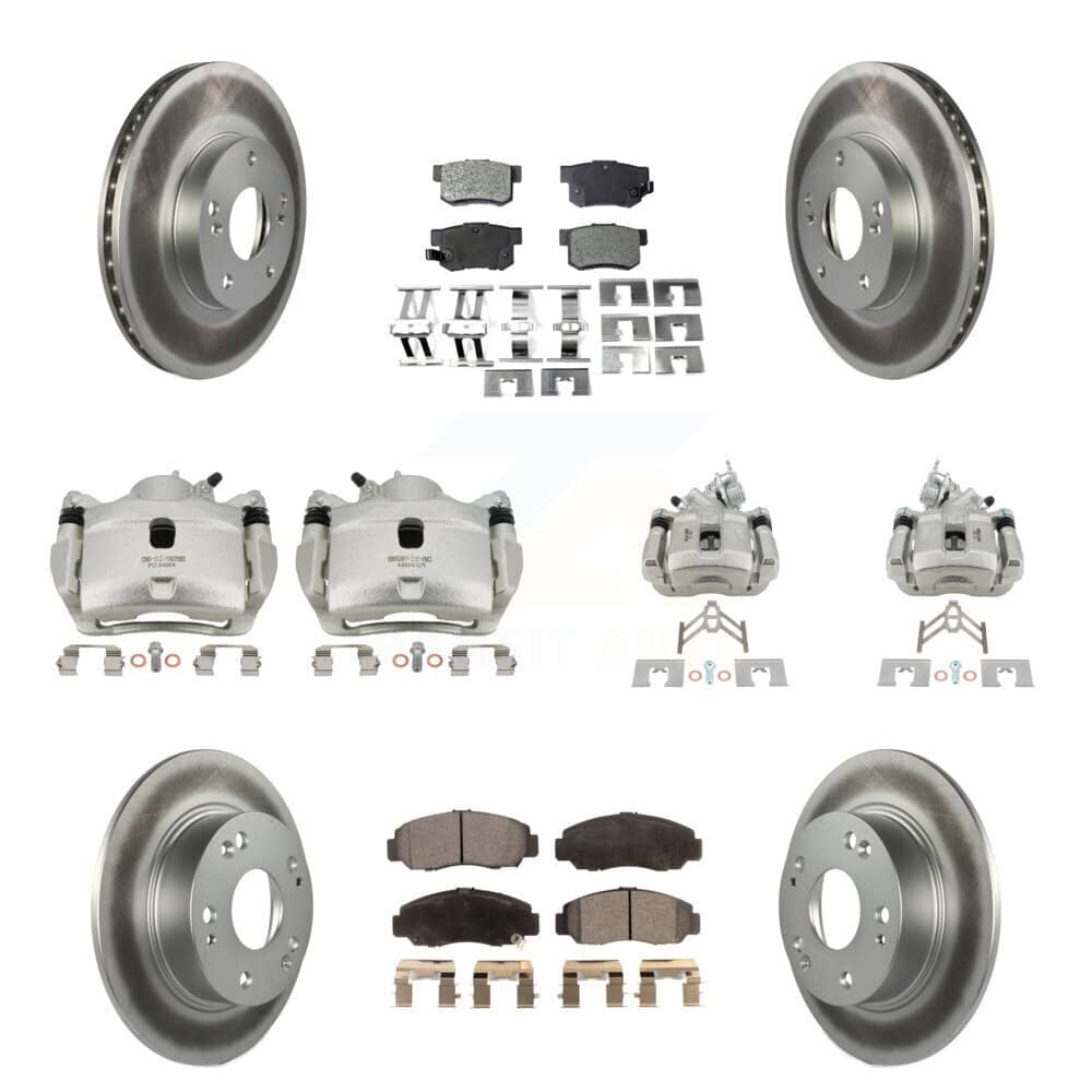 Transit Auto - KCG-100828P - Front and Rear Disc Brake Kits