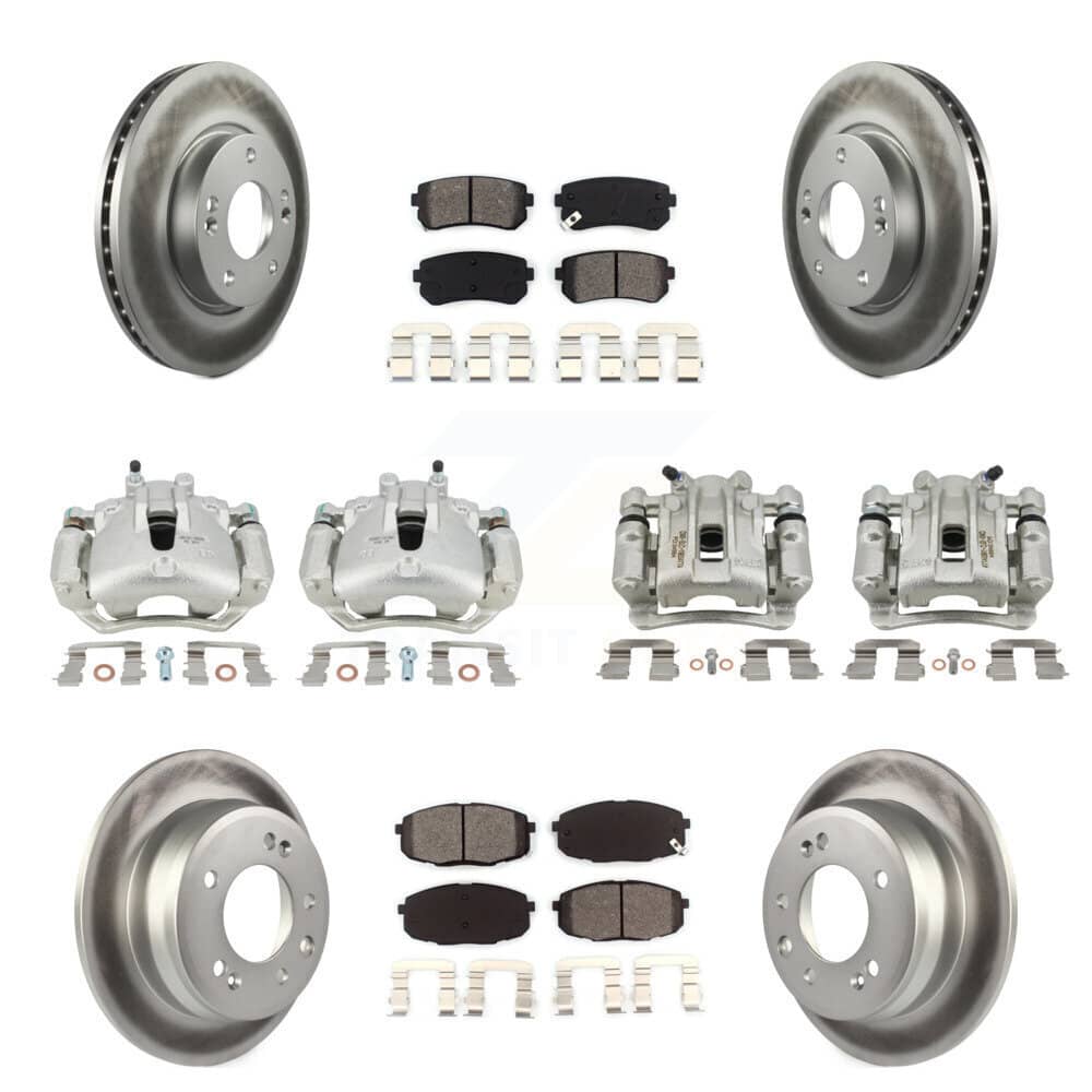 Transit Auto - KCG-100832S - Front and Rear Disc Brake Kits