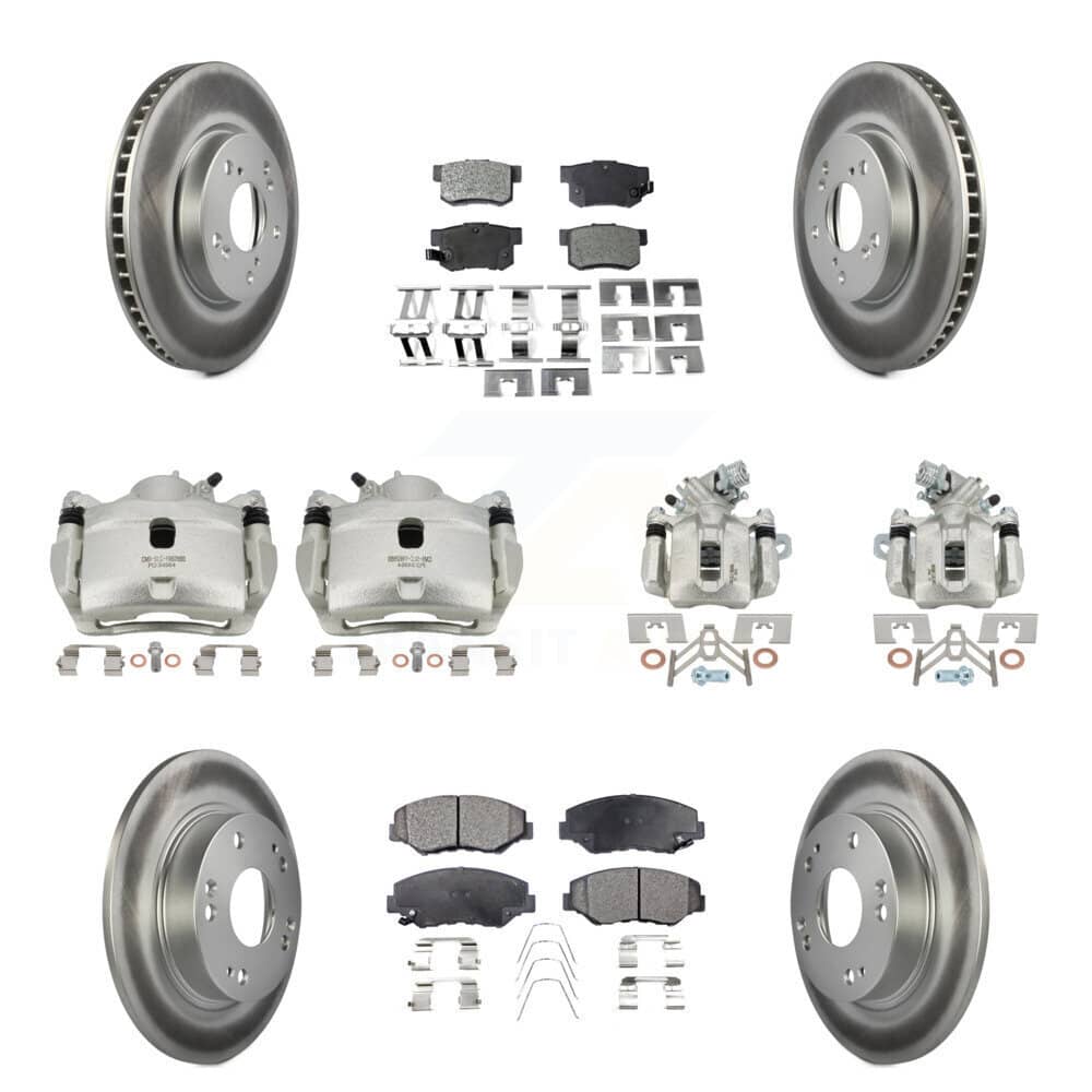 Transit Auto - KCG-100834P - Front and Rear Disc Brake Kits