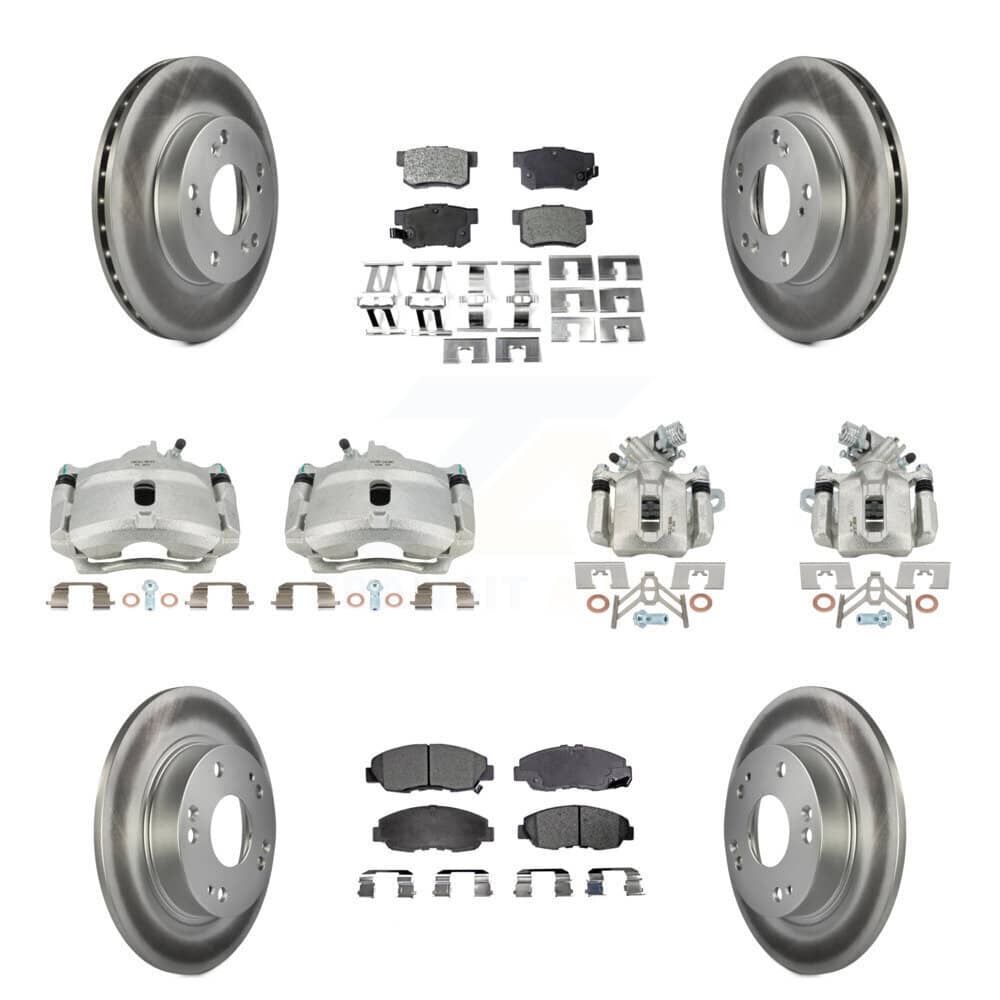 Transit Auto - KCG-100835P - Front and Rear Disc Brake Kits
