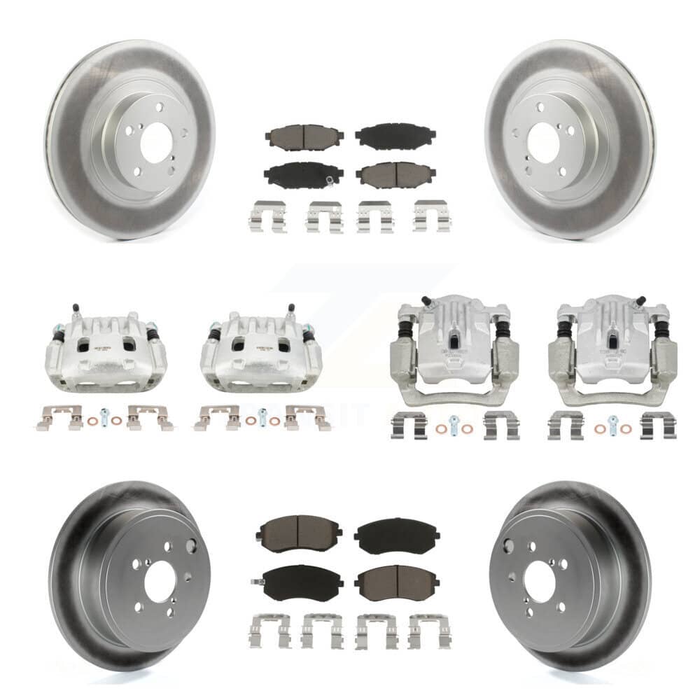 Transit Auto - KCG-100836C - Front and Rear Disc Brake Kits