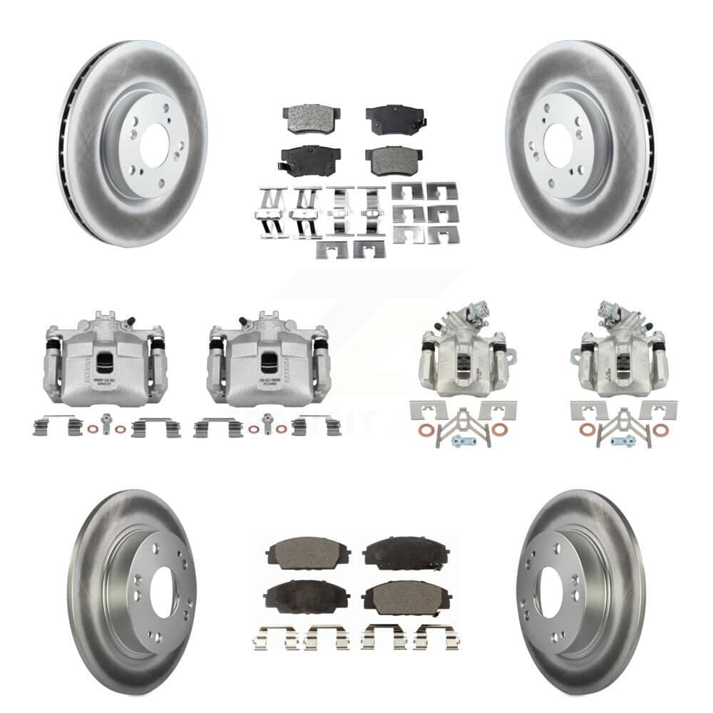 Transit Auto - KCG-100836P - Front and Rear Disc Brake Kits