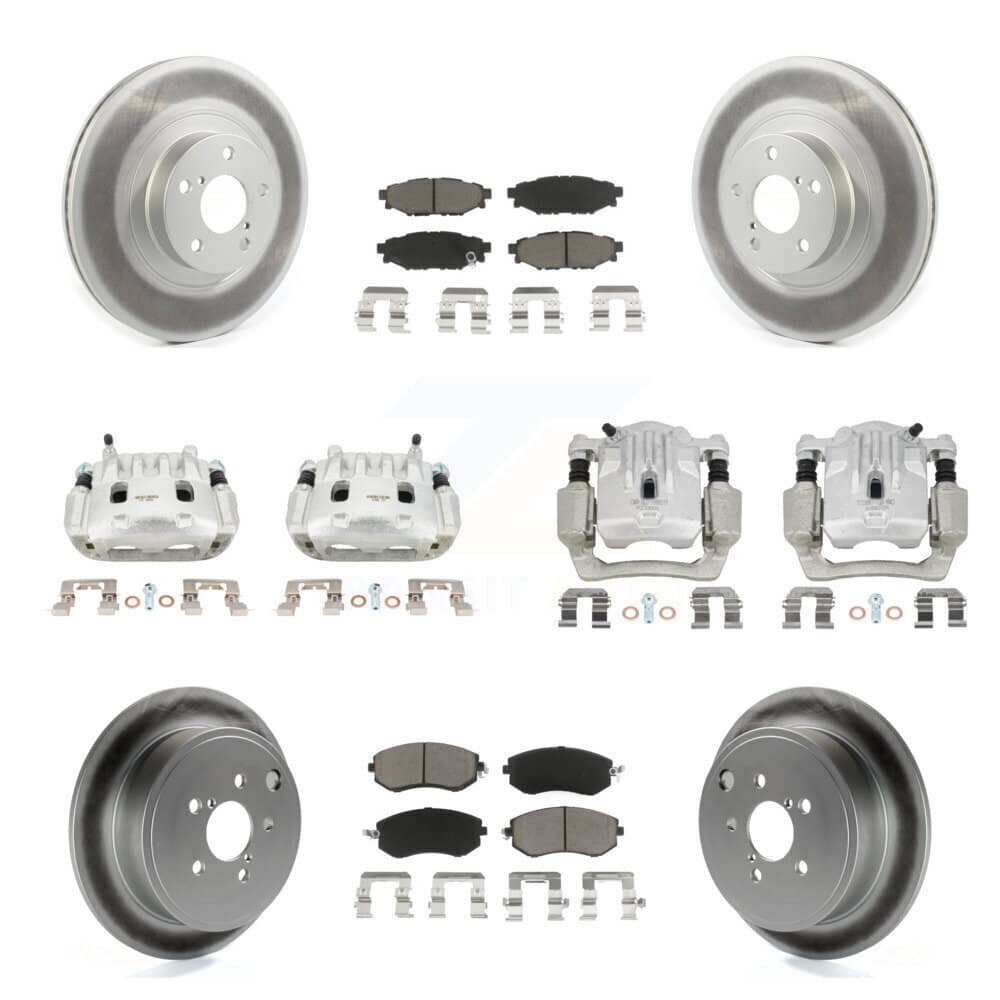 Transit Auto - KCG-100839C - Front and Rear Disc Brake Kits