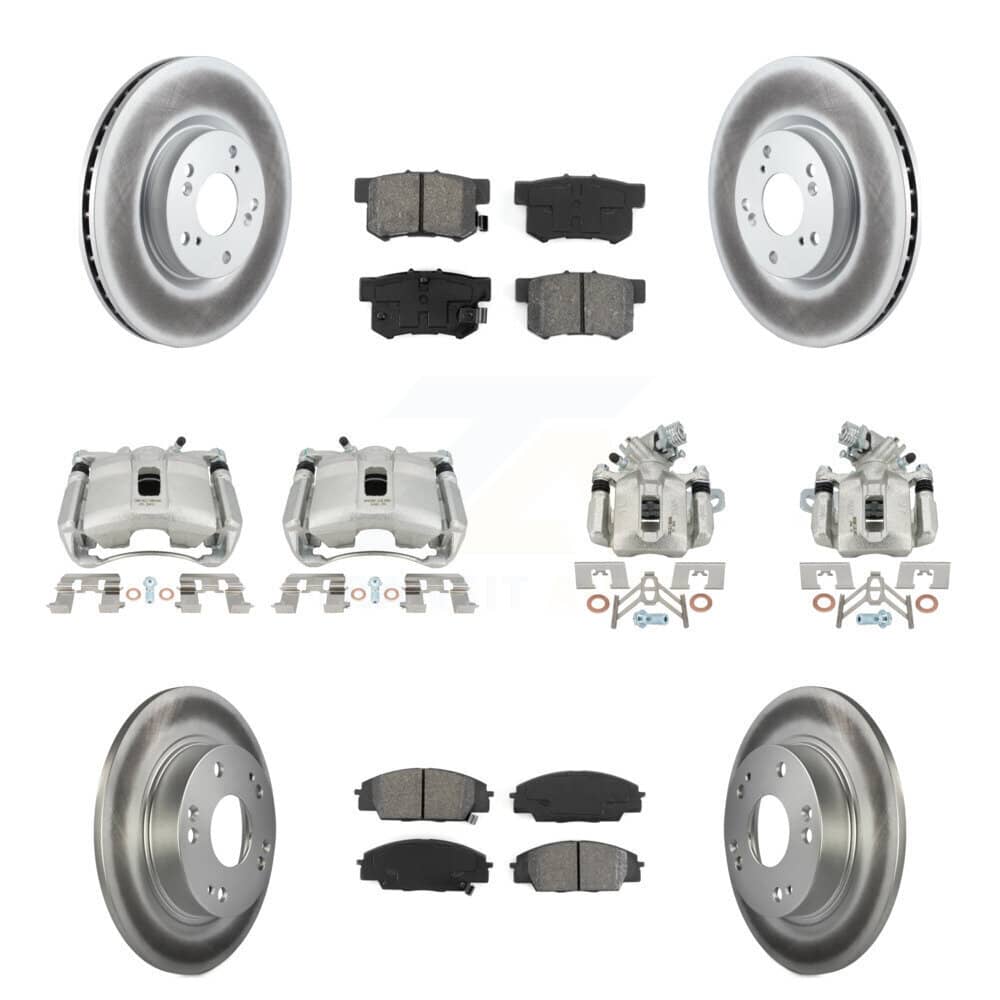 Transit Auto - KCG-100841S - Front and Rear Disc Brake Kits