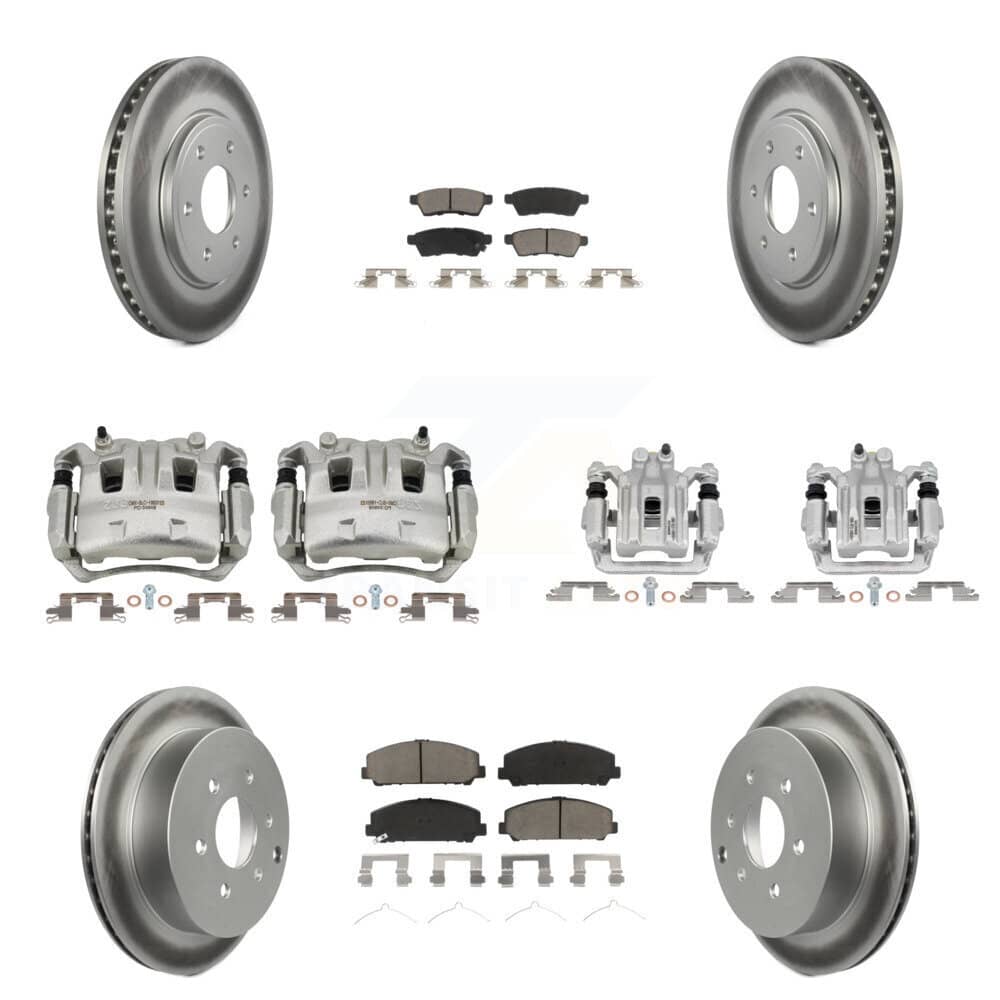 Transit Auto - KCG-100842C - Front and Rear Disc Brake Kits