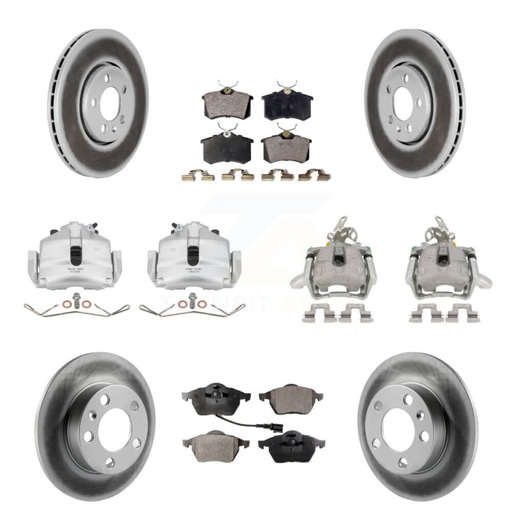 Transit Auto - KCG-100843T - Front and Rear Disc Brake Kits