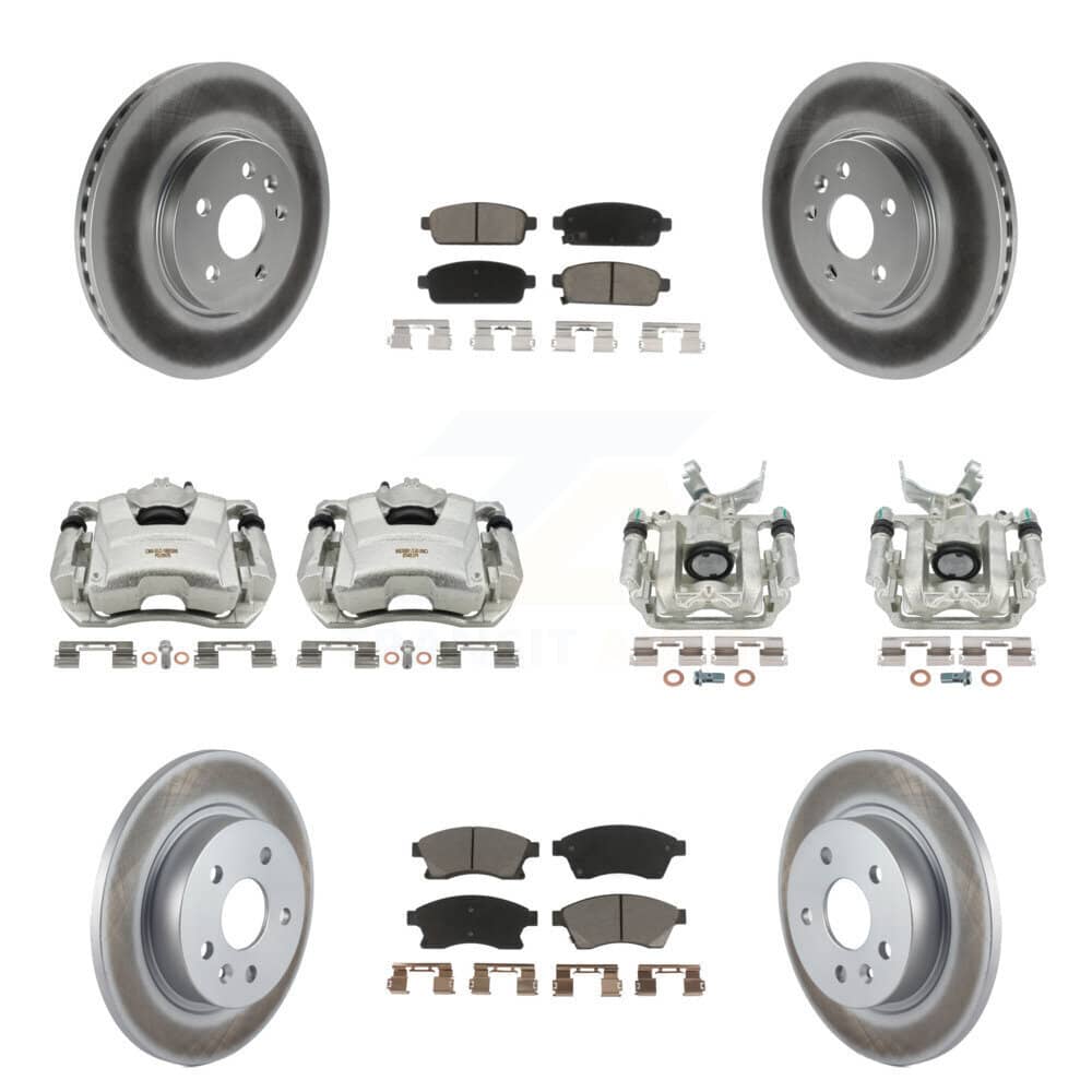 Transit Auto - KCG-100844C - Front and Rear Disc Brake Kits