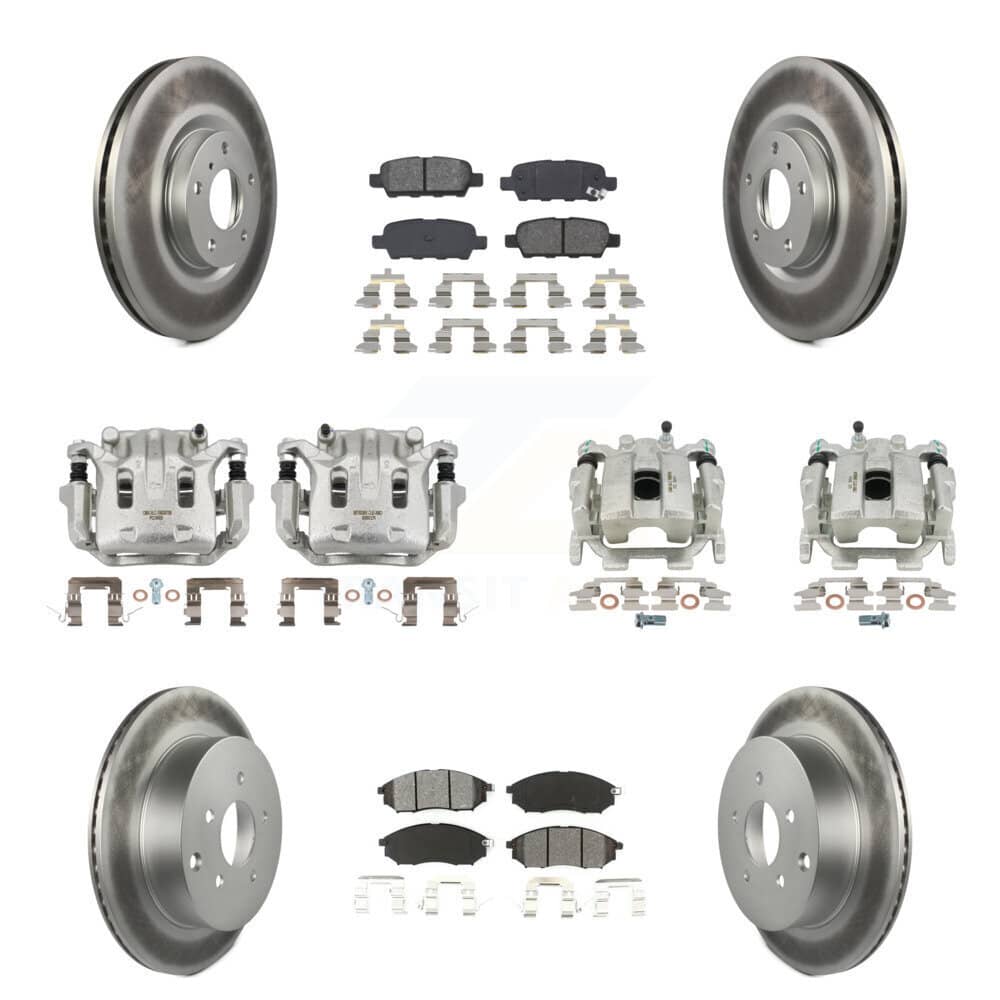 Transit Auto - KCG-100844S - Front and Rear Disc Brake Kits