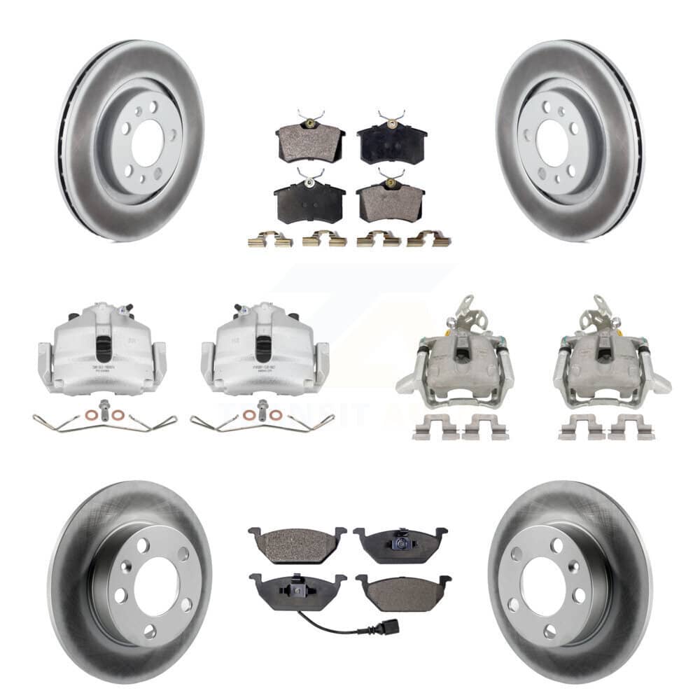 Transit Auto - KCG-100844T - Front and Rear Disc Brake Kits