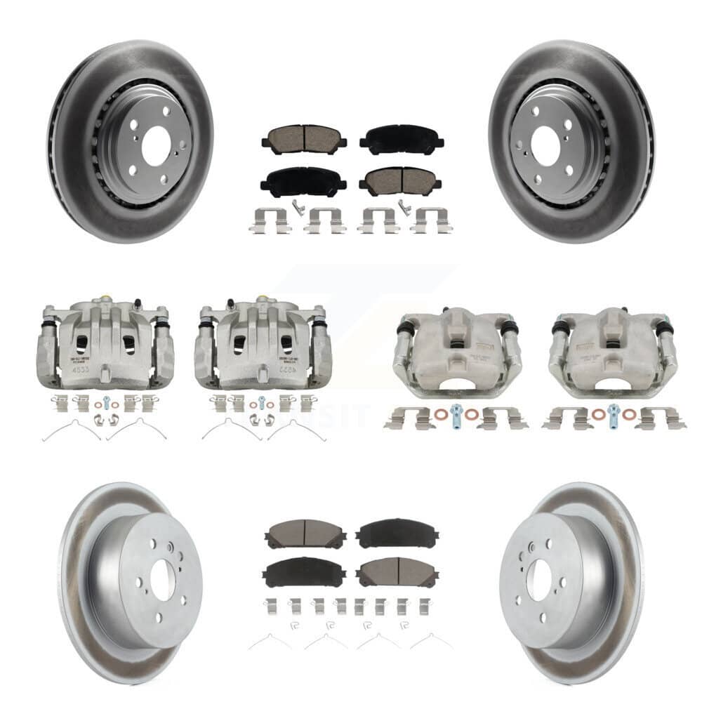 Transit Auto - KCG-100849C - Front and Rear Disc Brake Kits