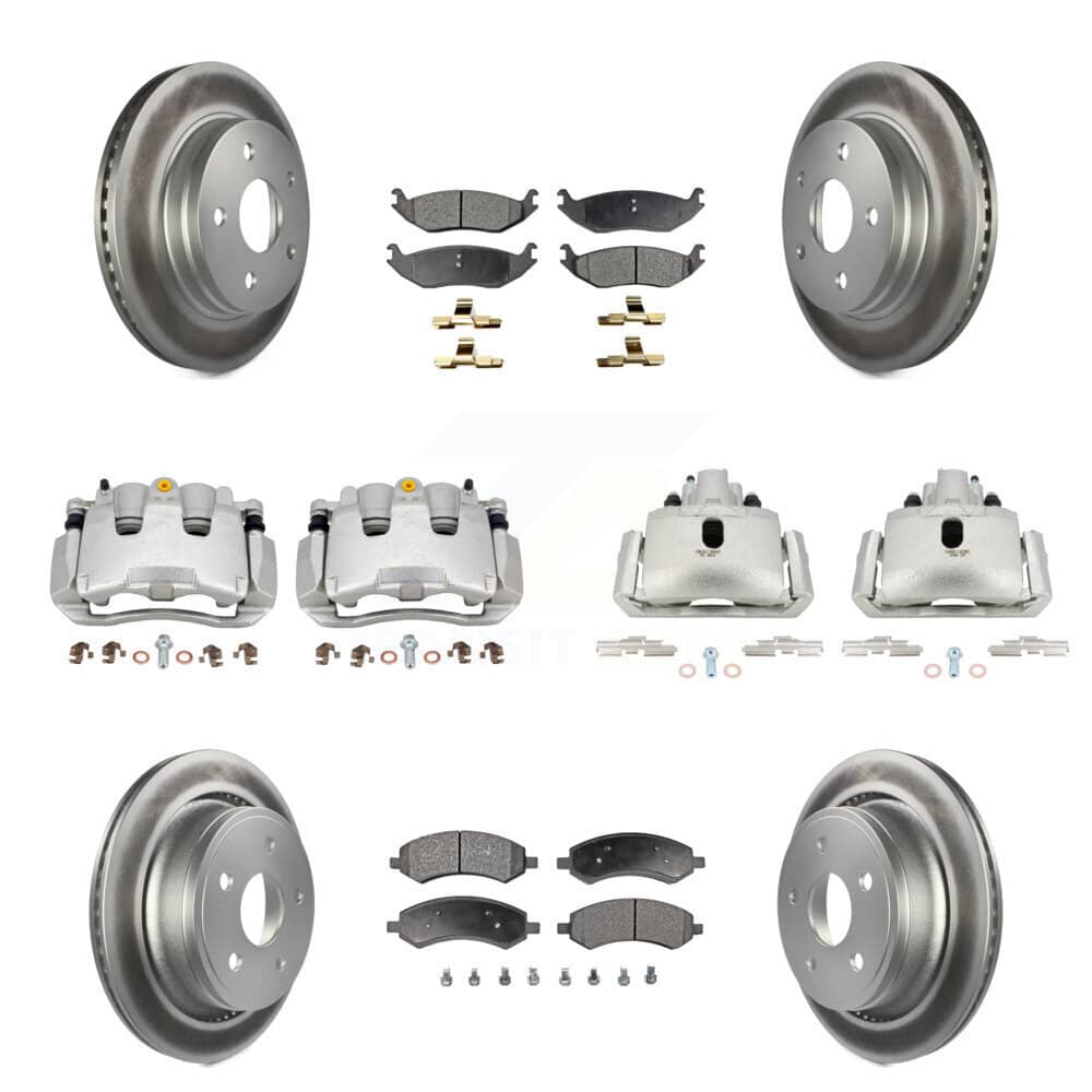 Transit Auto - KCG-100849P - Front and Rear Disc Brake Kits