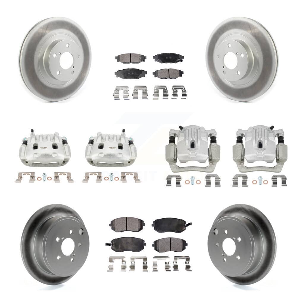Transit Auto - KCG-100849T - Front and Rear Disc Brake Kits