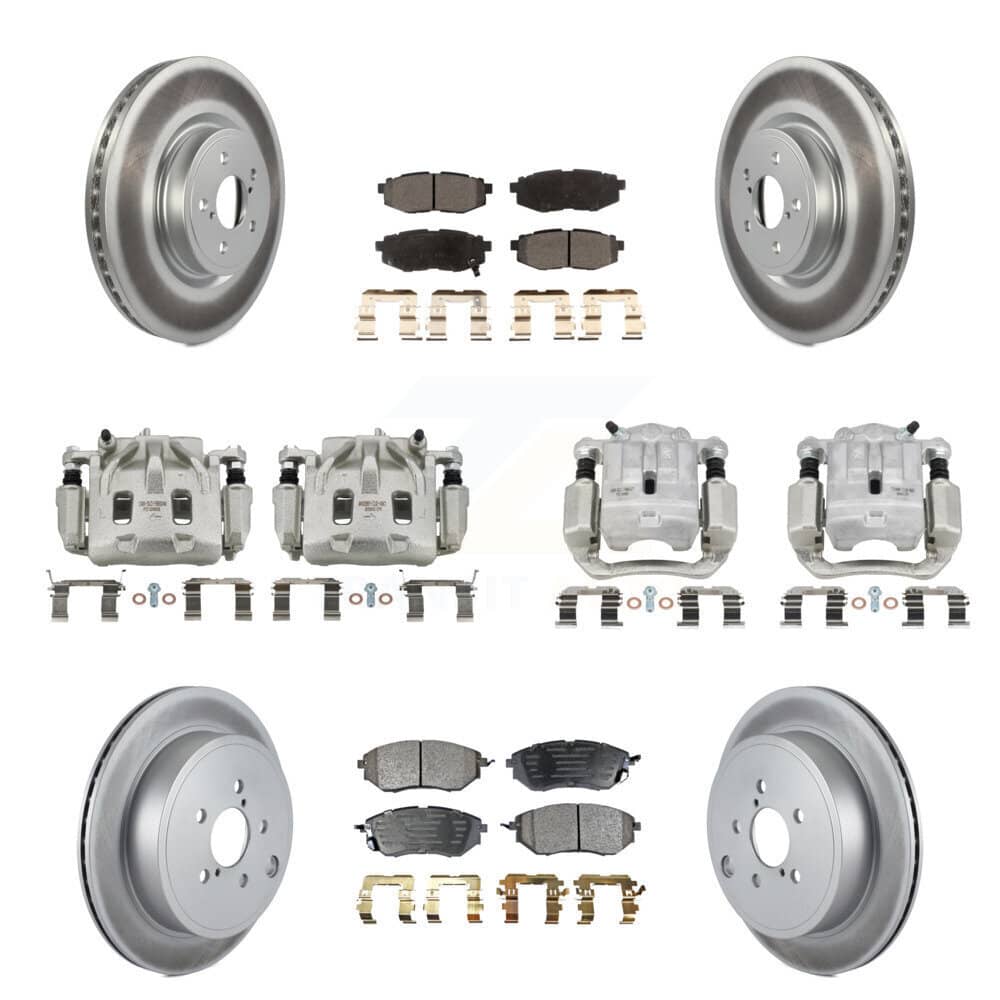 Transit Auto - KCG-100851T - Front and Rear Disc Brake Kits