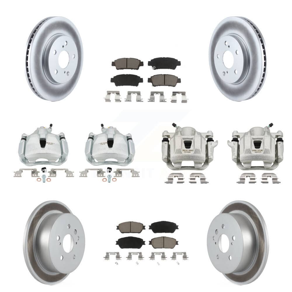 Transit Auto - KCG-100852C - Front and Rear Disc Brake Kits