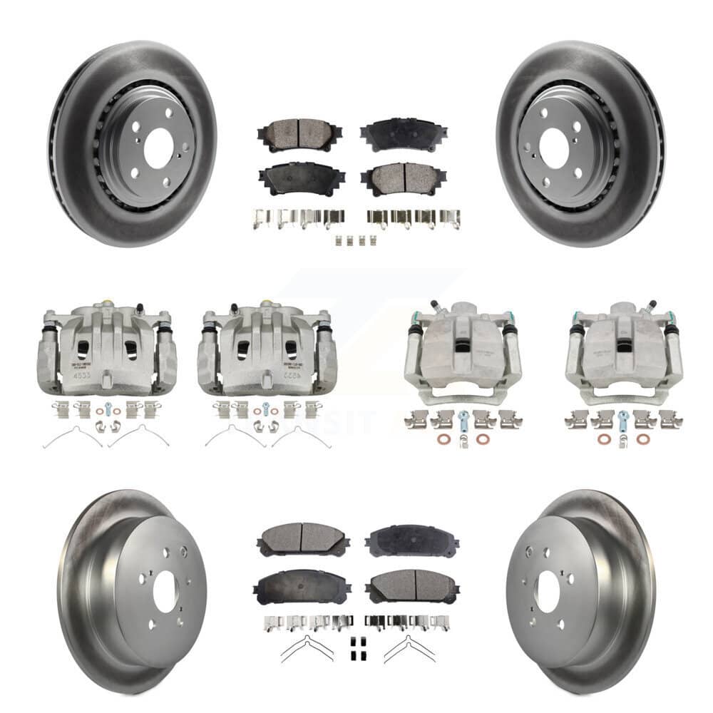 Transit Auto - KCG-100854T - Front and Rear Disc Brake Kits