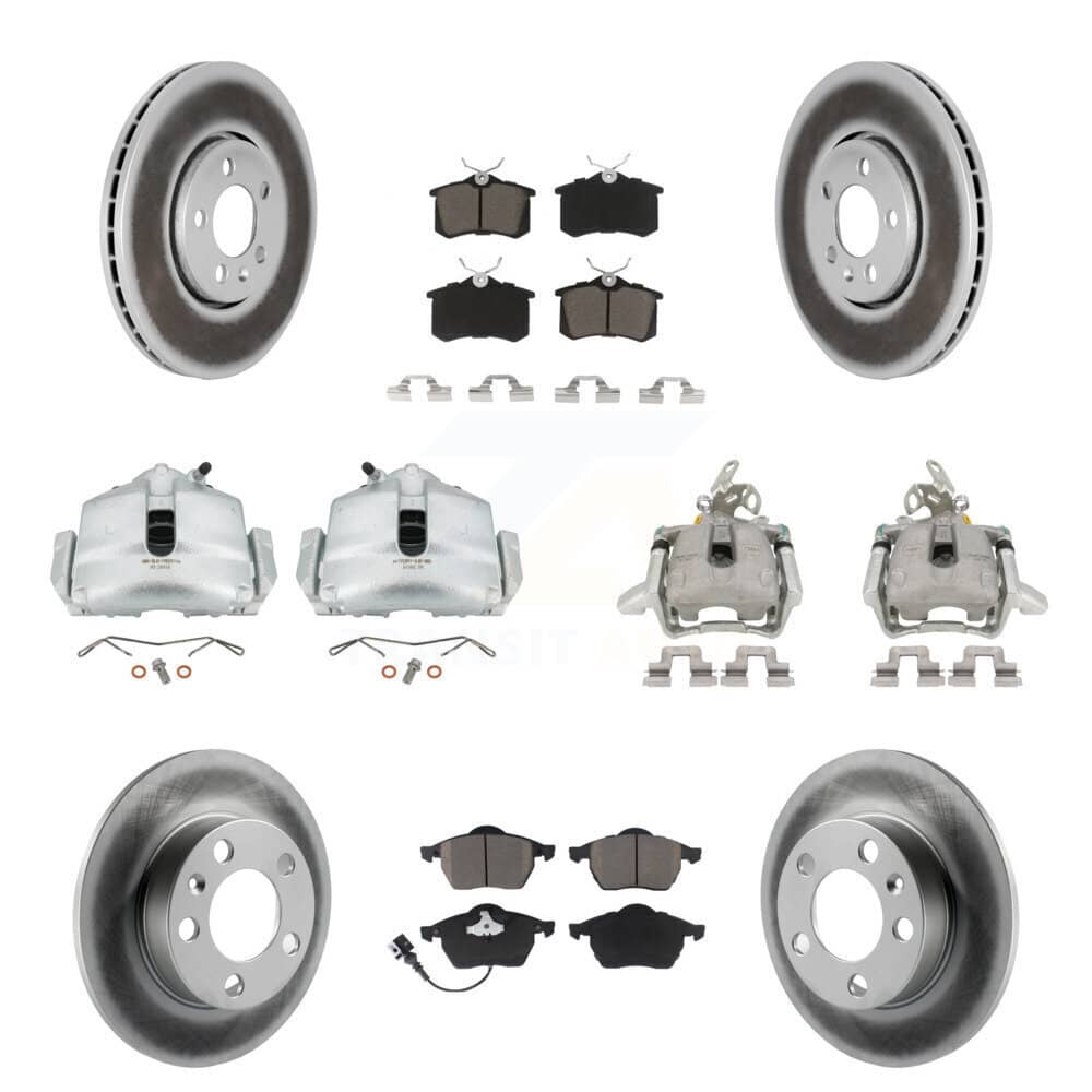 Transit Auto - KCG-100857C - Front and Rear Disc Brake Kits