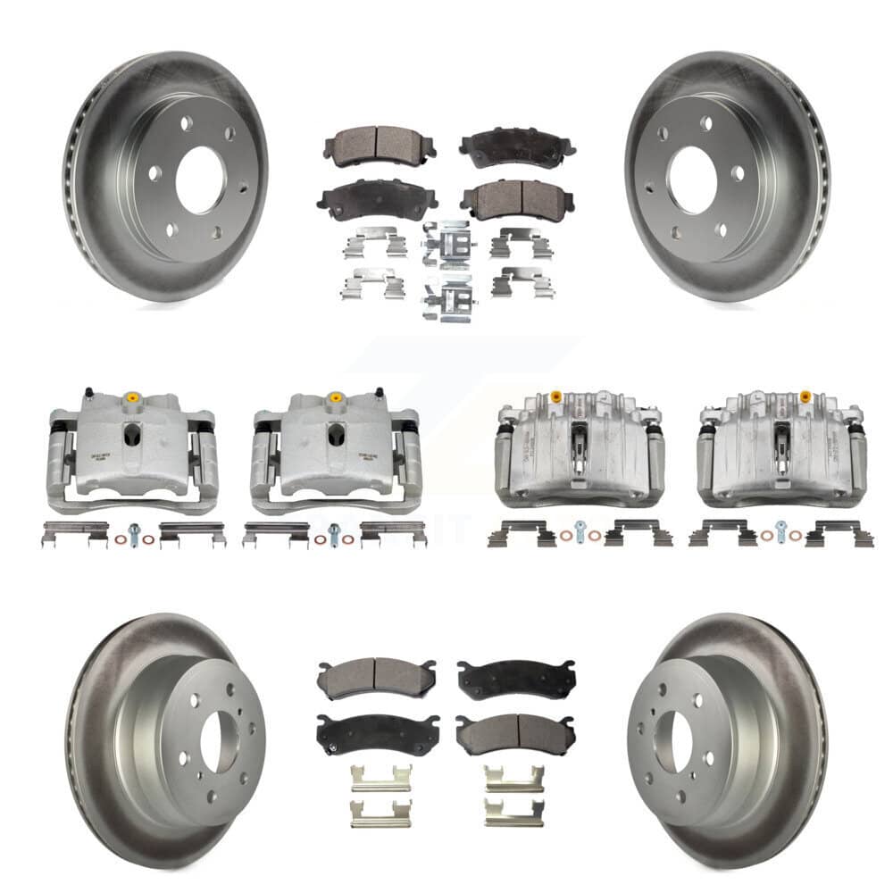 Transit Auto - KCG-100858P - Front and Rear Disc Brake Kits