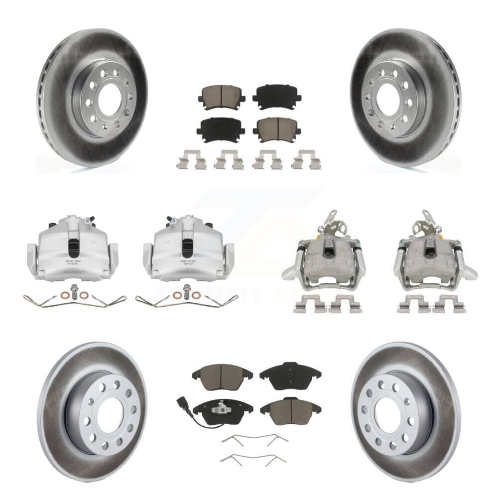 Transit Auto - KCG-100860C - Front and Rear Disc Brake Kits