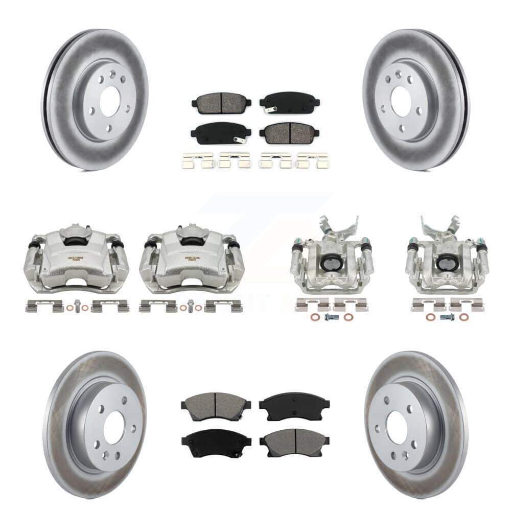 Transit Auto - KCG-100860S - Front and Rear Disc Brake Kits