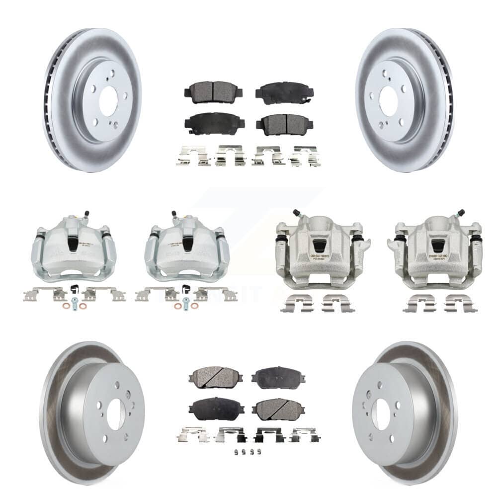 Transit Auto - KCG-100861T - Front and Rear Disc Brake Kits