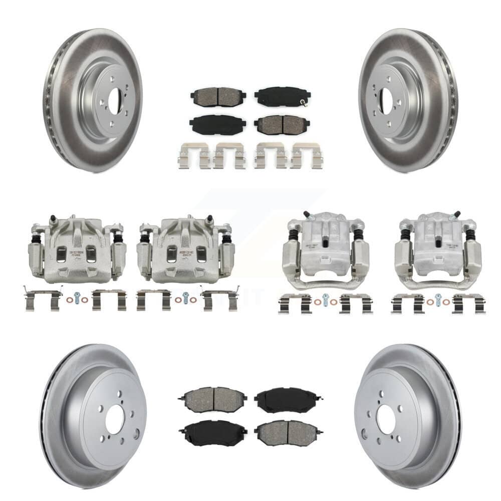 Transit Auto - KCG-100863S - Front and Rear Disc Brake Kits