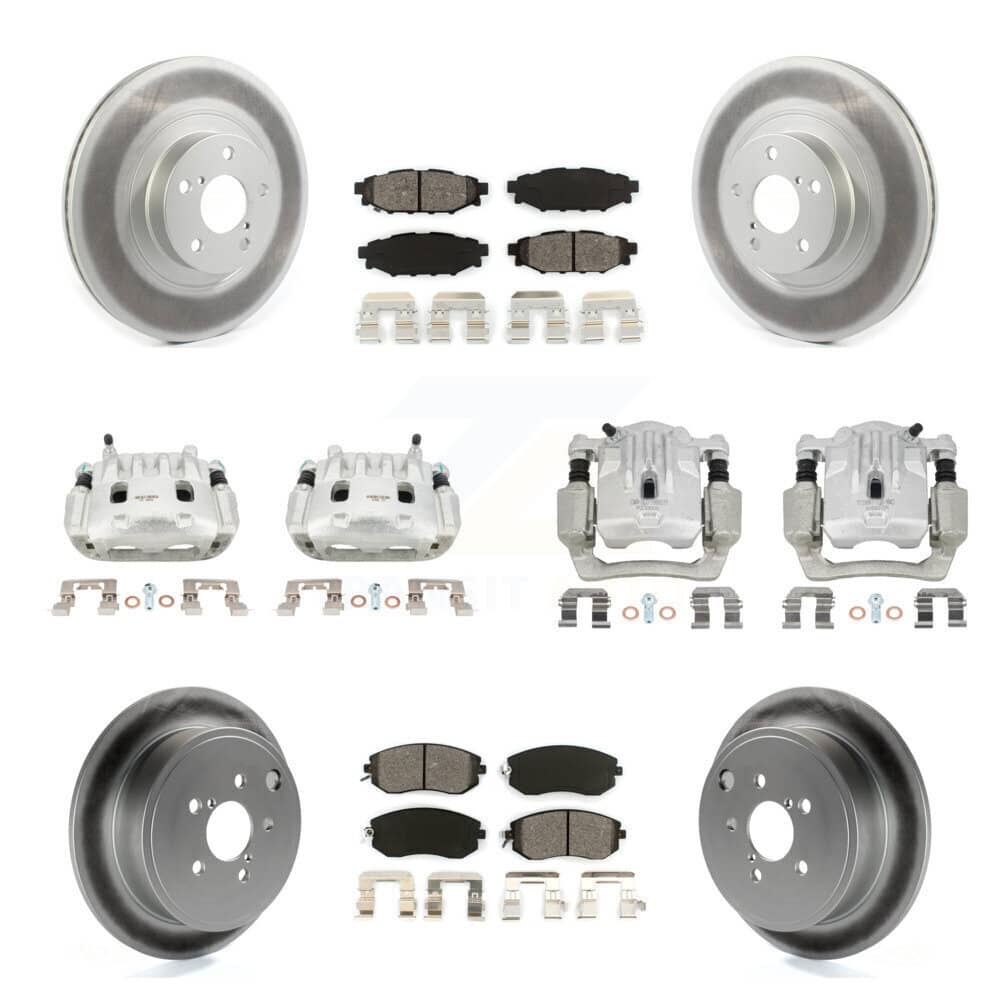 Transit Auto - KCG-100864S - Front and Rear Disc Brake Kits