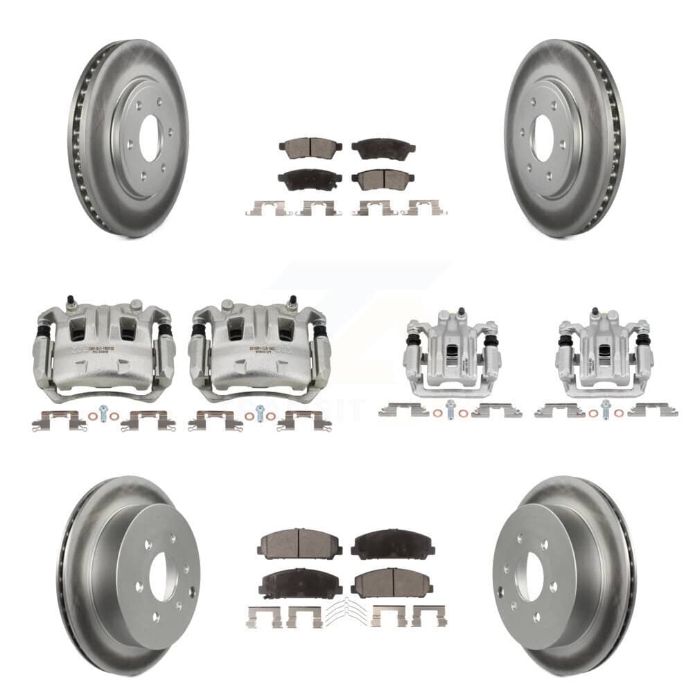 Transit Auto - KCG-100866T - Front and Rear Disc Brake Kits