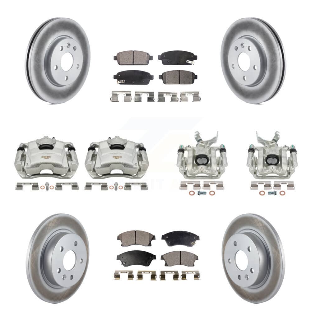 Transit Auto - KCG-100869T - Front and Rear Disc Brake Kits