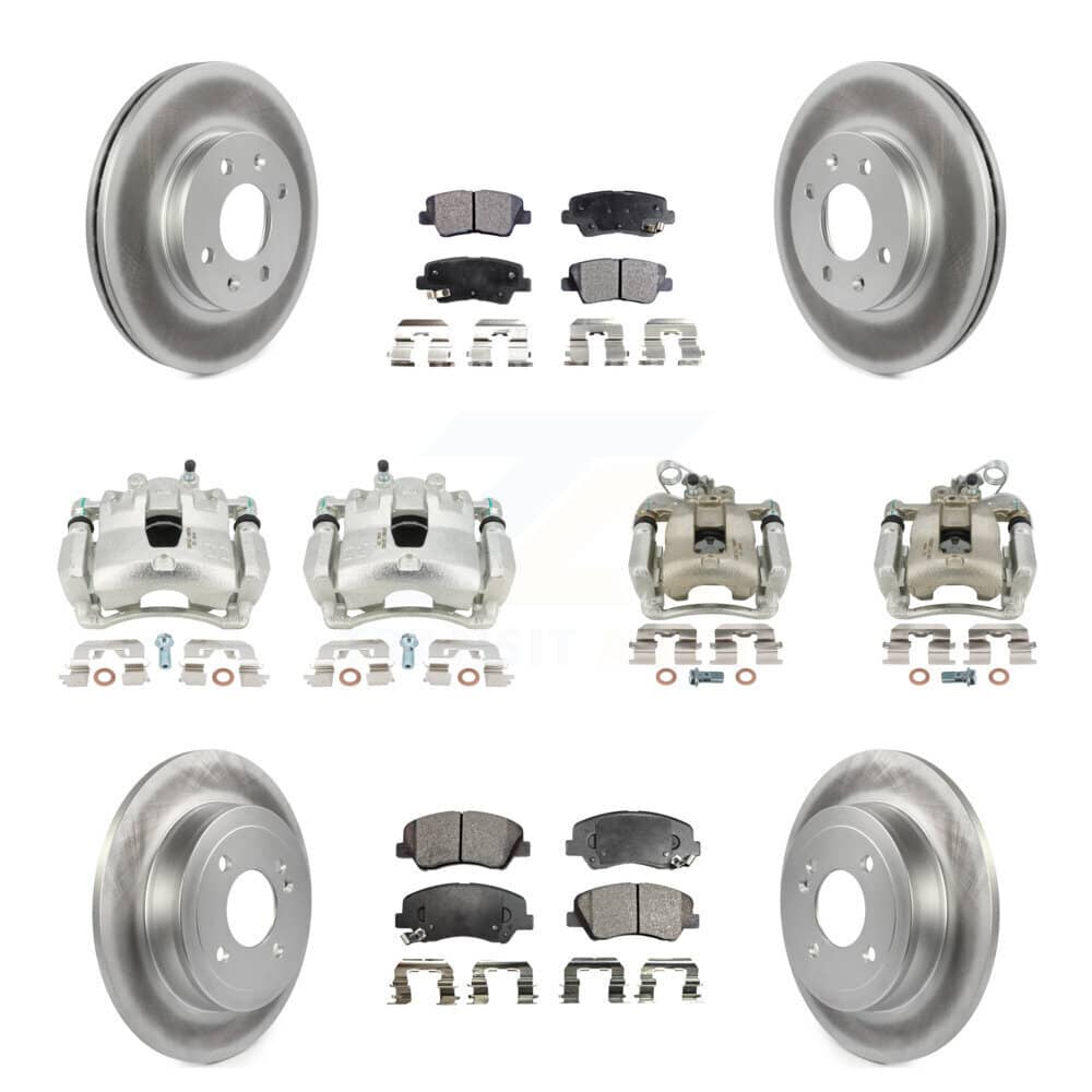 Transit Auto - KCG-100871T - Front and Rear Disc Brake Kits