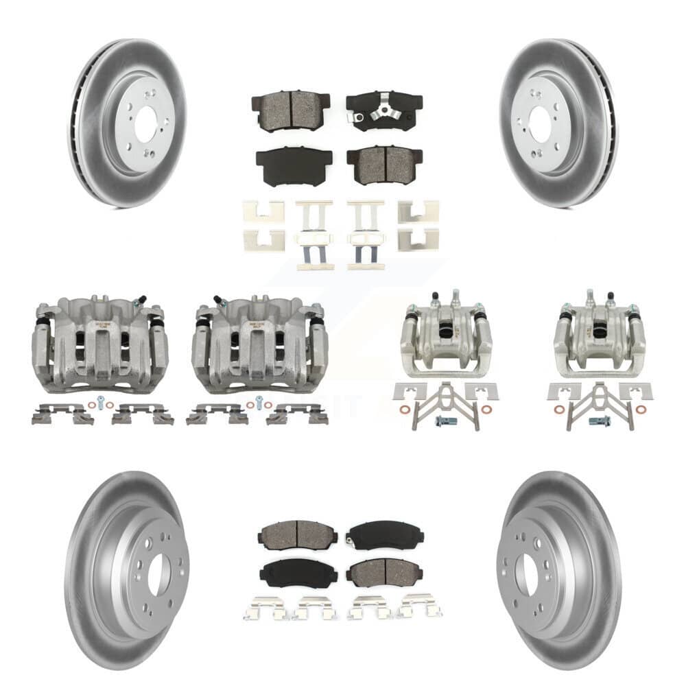 Transit Auto - KCG-100876S - Front and Rear Disc Brake Kits