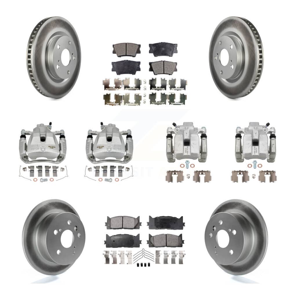 Transit Auto - KCG-100877P - Front and Rear Disc Brake Kits