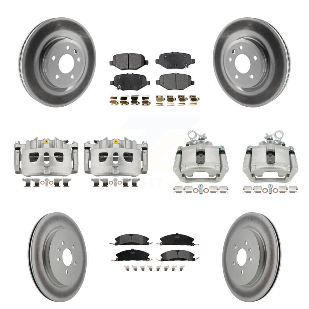 Transit Auto - KCG-100879P - Front and Rear Disc Brake Kits