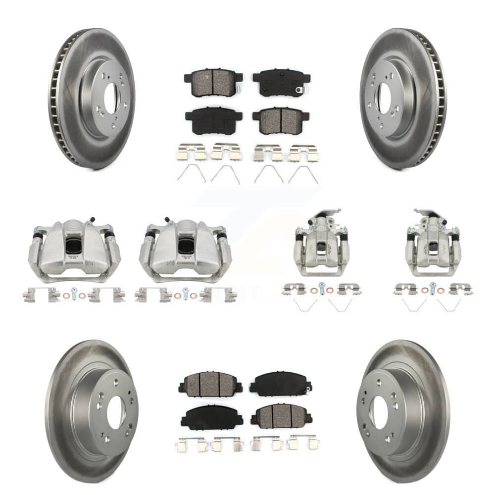 Transit Auto - KCG-100879S - Front and Rear Disc Brake Kits