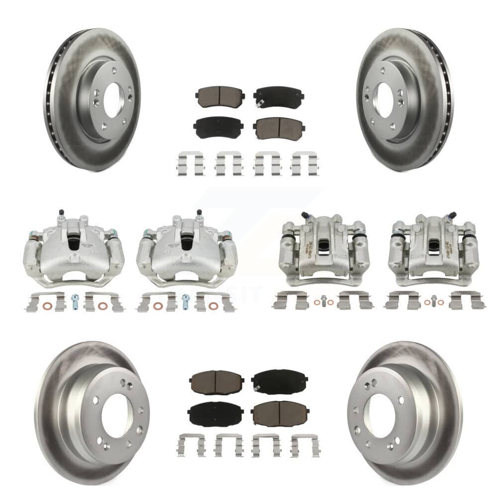 Transit Auto - KCG-100880C - Front and Rear Disc Brake Kits