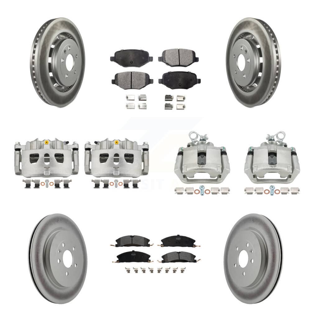 Transit Auto - KCG-100880P - Front and Rear Disc Brake Kits