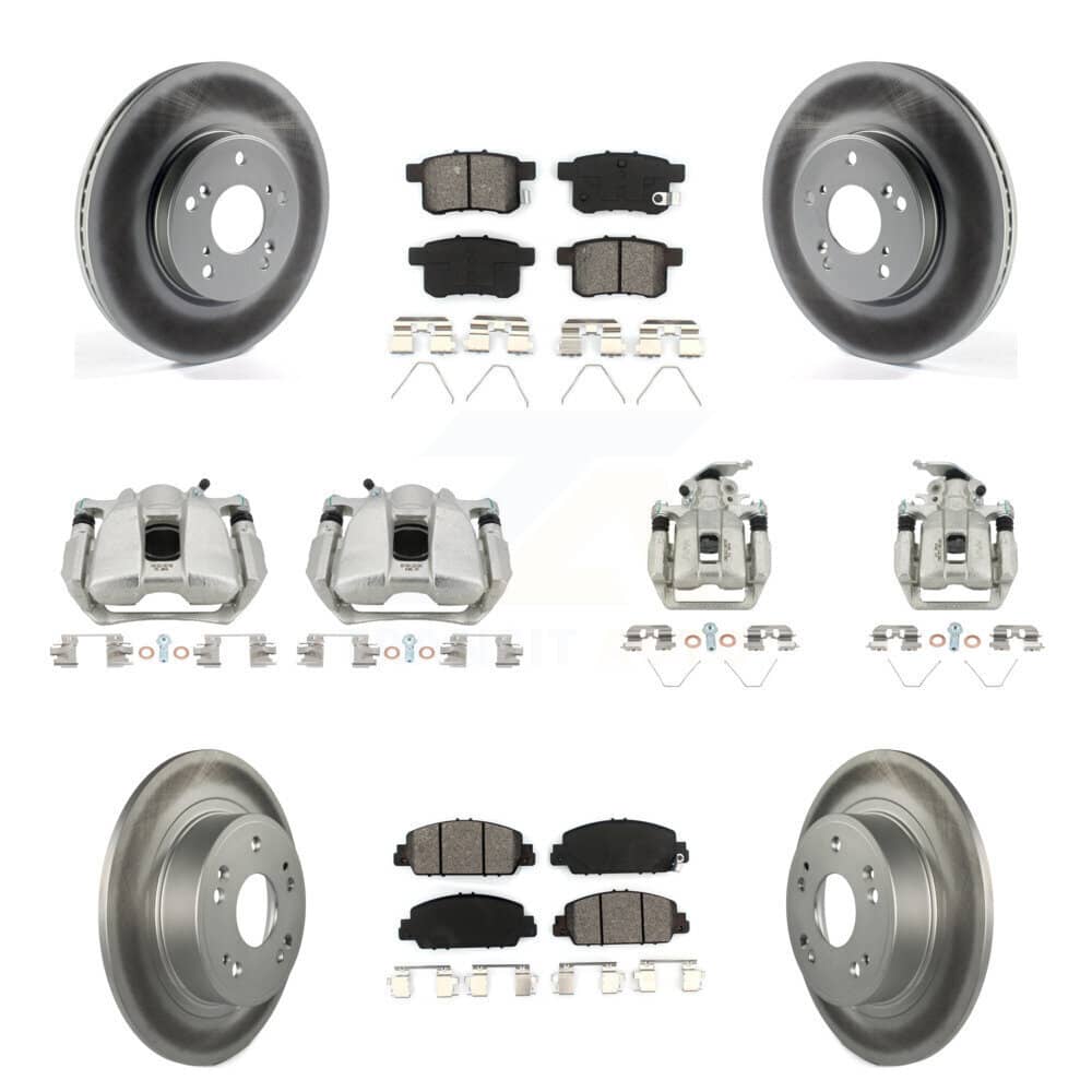 Transit Auto - KCG-100880S - Front and Rear Disc Brake Kits