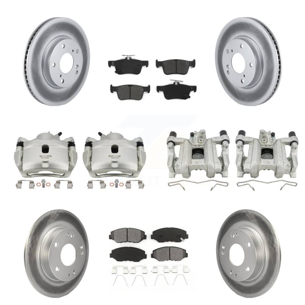 Transit Auto - KCG-100883S - Front and Rear Disc Brake Kits