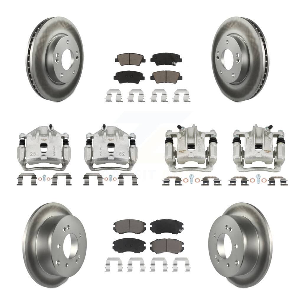 Transit Auto - KCG-100884C - Front and Rear Disc Brake Kits