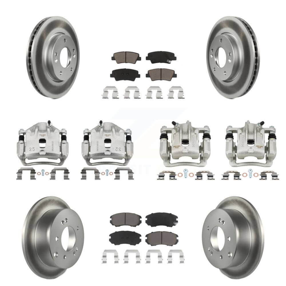 Transit Auto - KCG-100885C - Front and Rear Disc Brake Kits