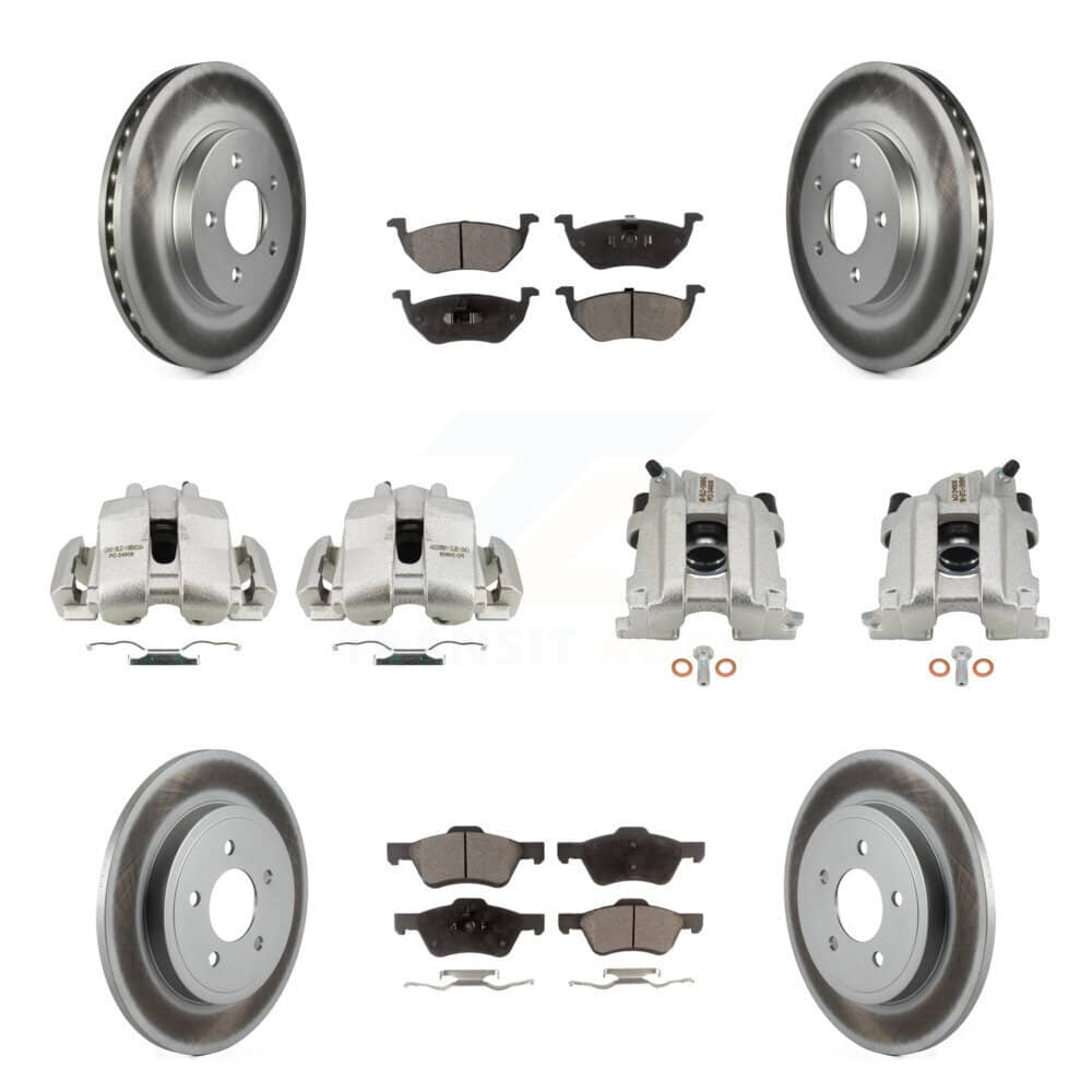 Transit Auto - KCG-100885P - Front and Rear Disc Brake Kits