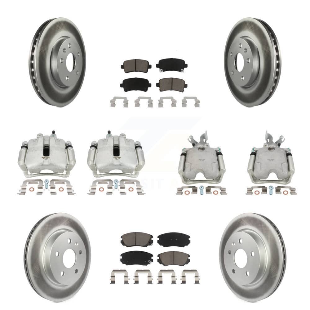 Transit Auto - KCG-100886C - Front and Rear Disc Brake Kits