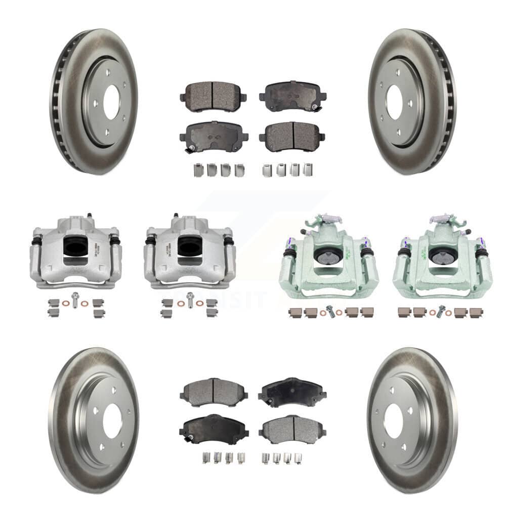 Transit Auto - KCG-100888P - Front and Rear Disc Brake Kits