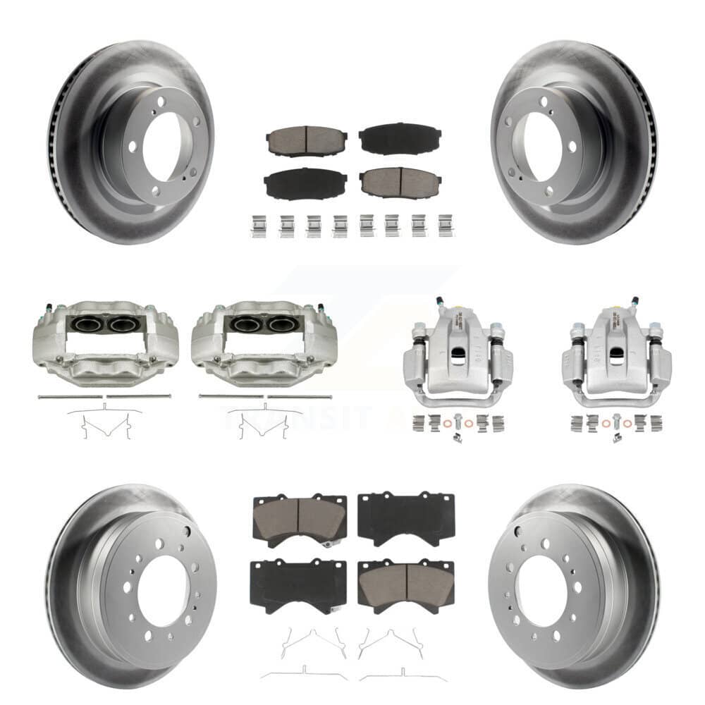 Transit Auto - KCG-100890C - Front and Rear Disc Brake Kits