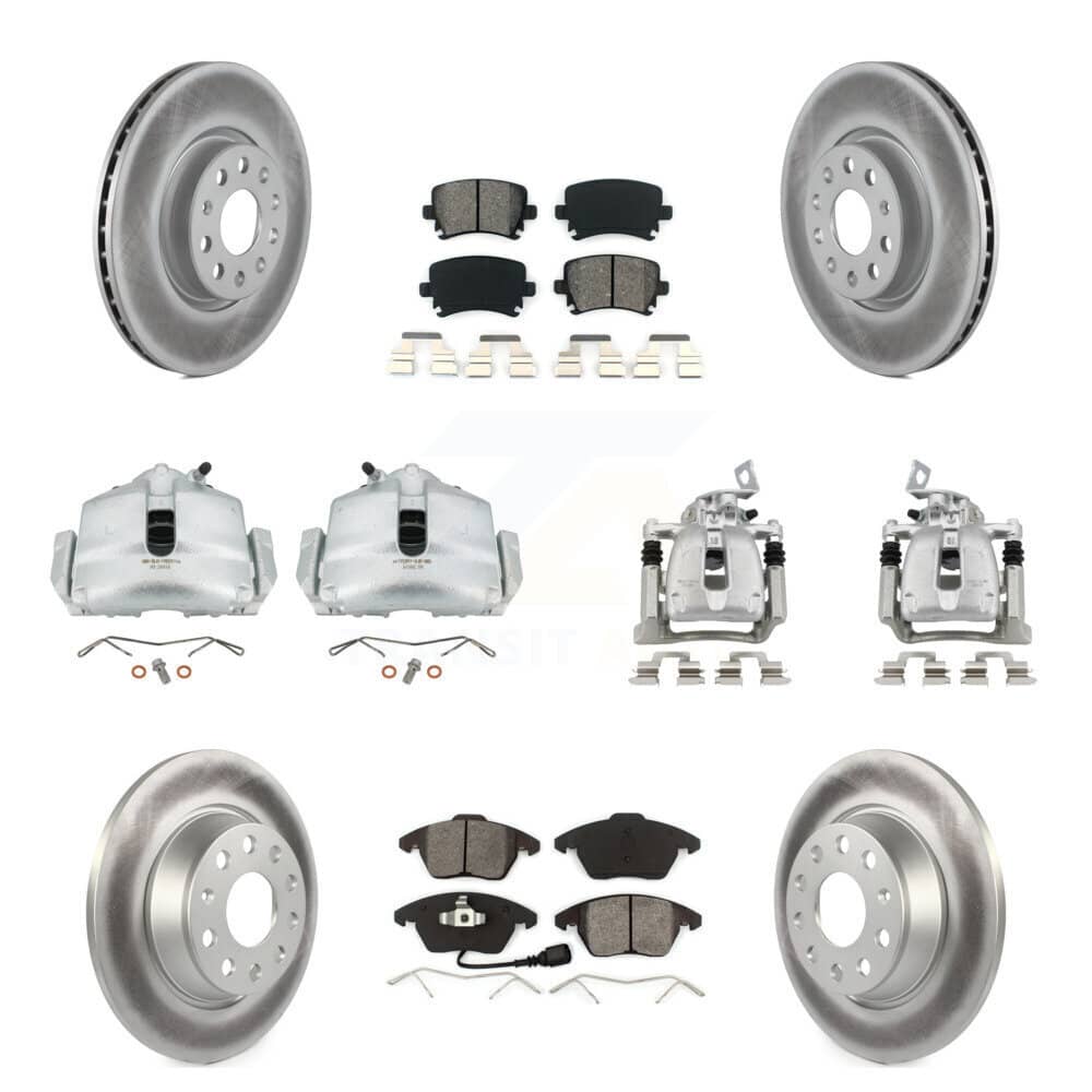 Transit Auto - KCG-100893S - Front and Rear Disc Brake Kits
