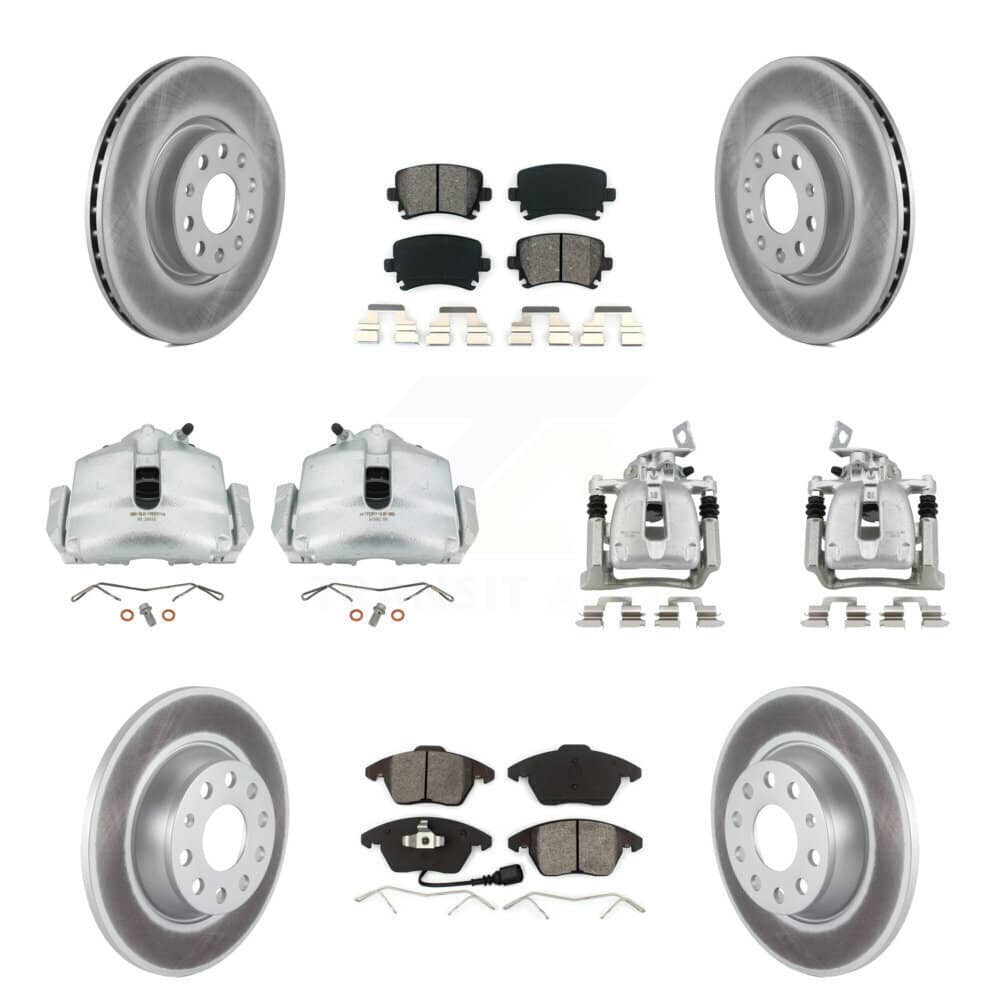 Transit Auto - KCG-100895S - Front and Rear Disc Brake Kits