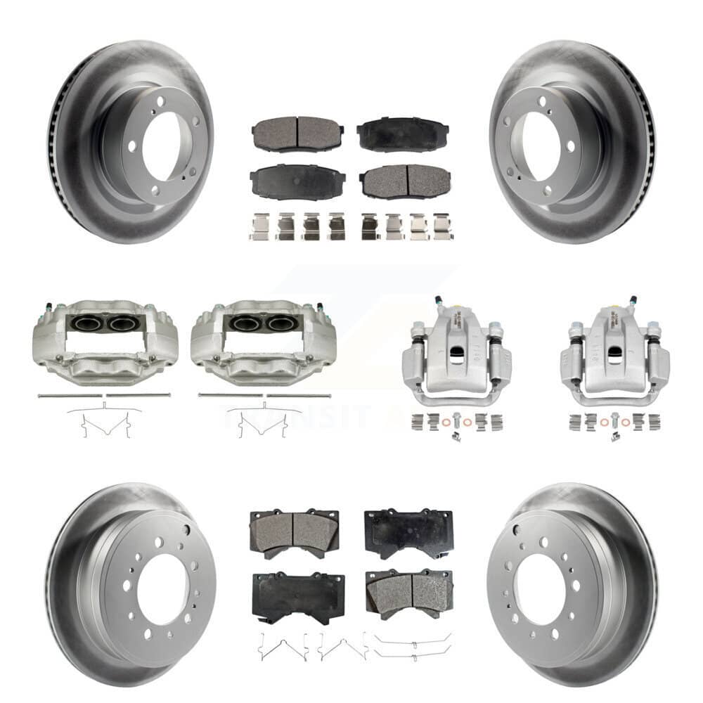 Transit Auto - KCG-100895T - Front and Rear Disc Brake Kits