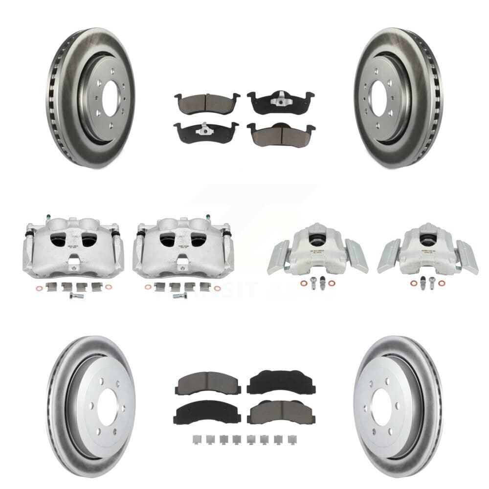 Transit Auto - KCG-100896C - Front and Rear Disc Brake Kits