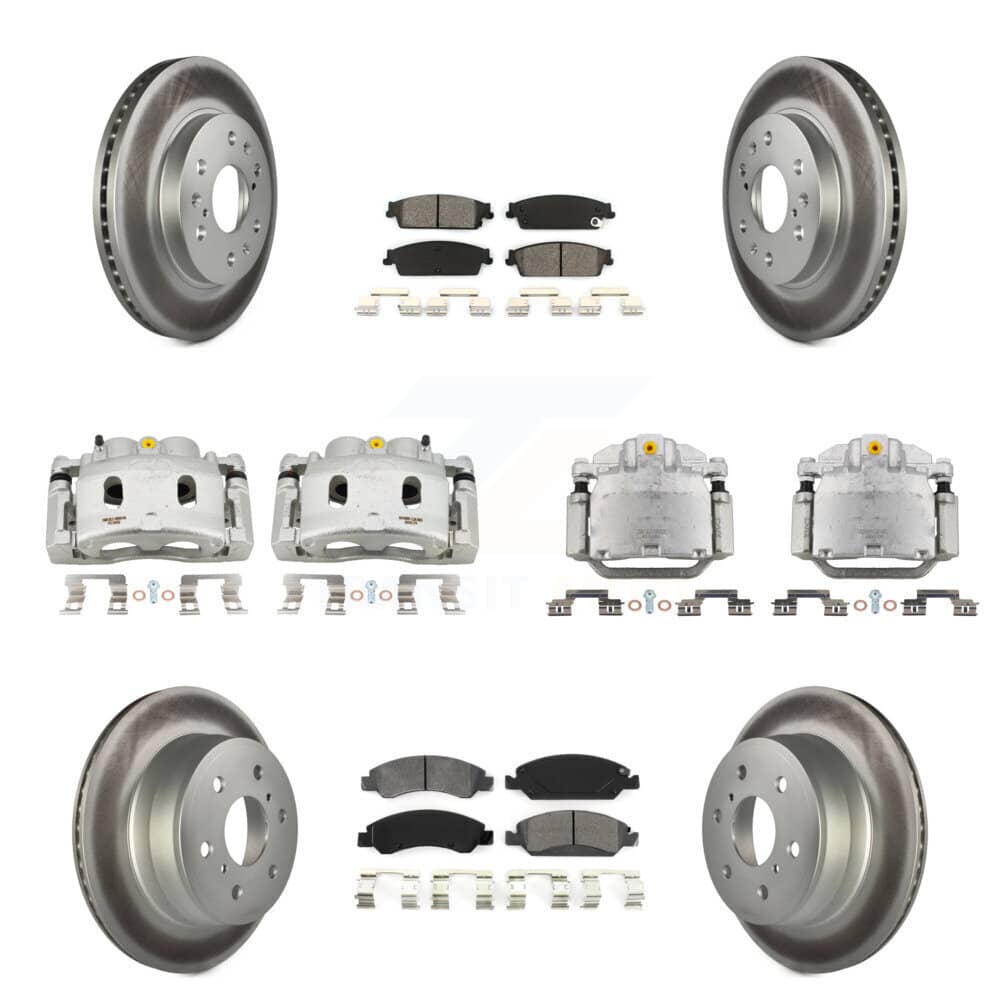 Transit Auto - KCG-100897S - Front and Rear Disc Brake Kits
