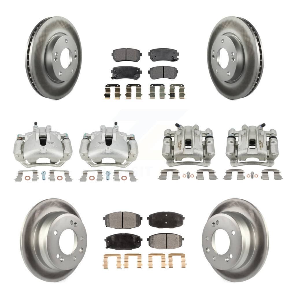 Transit Auto - KCG-100897T - Front and Rear Disc Brake Kits