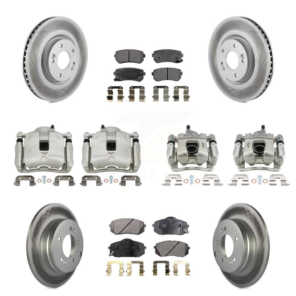 Transit Auto - KCG-100898T - Front and Rear Disc Brake Kits